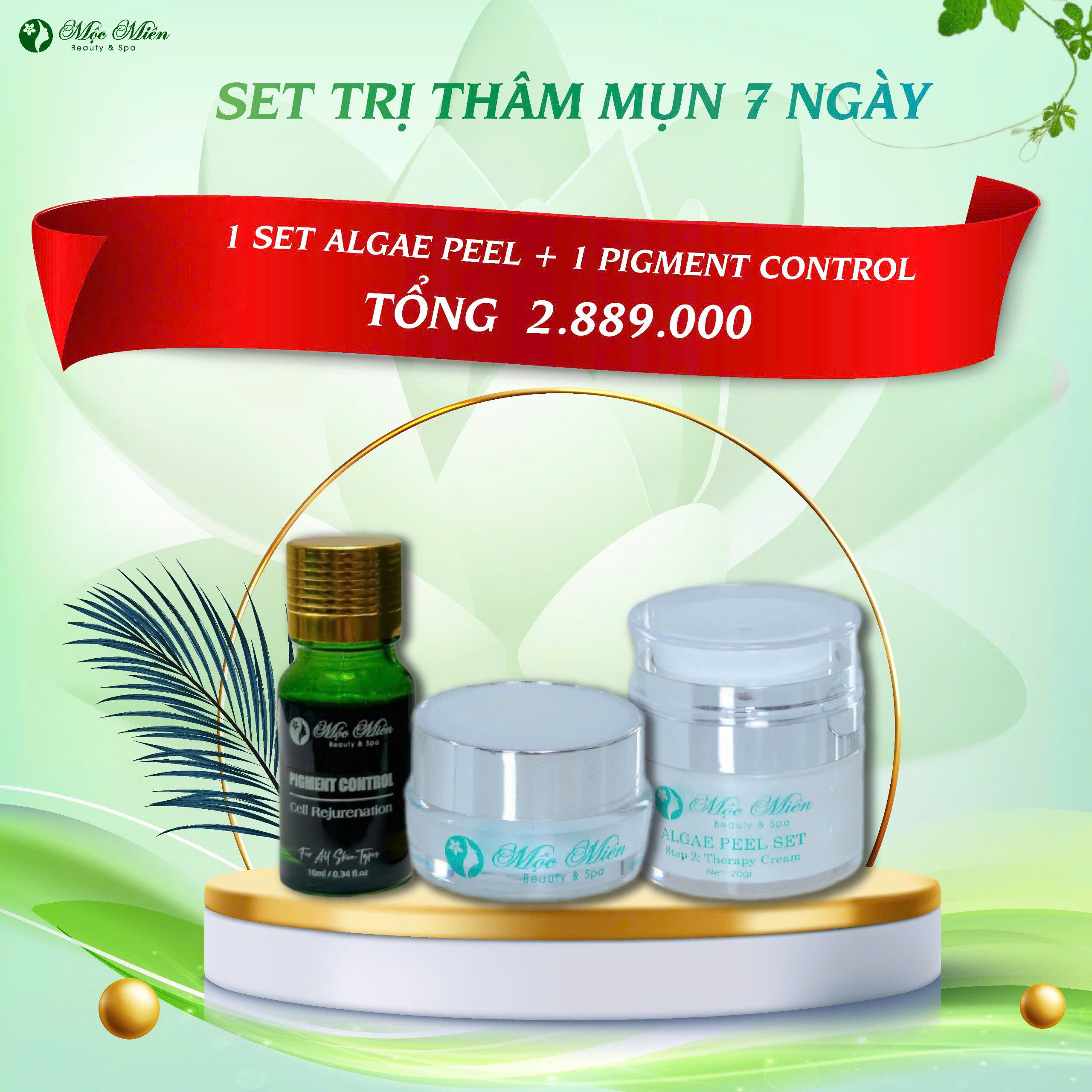 set trị thâm mụn 7 ngày 