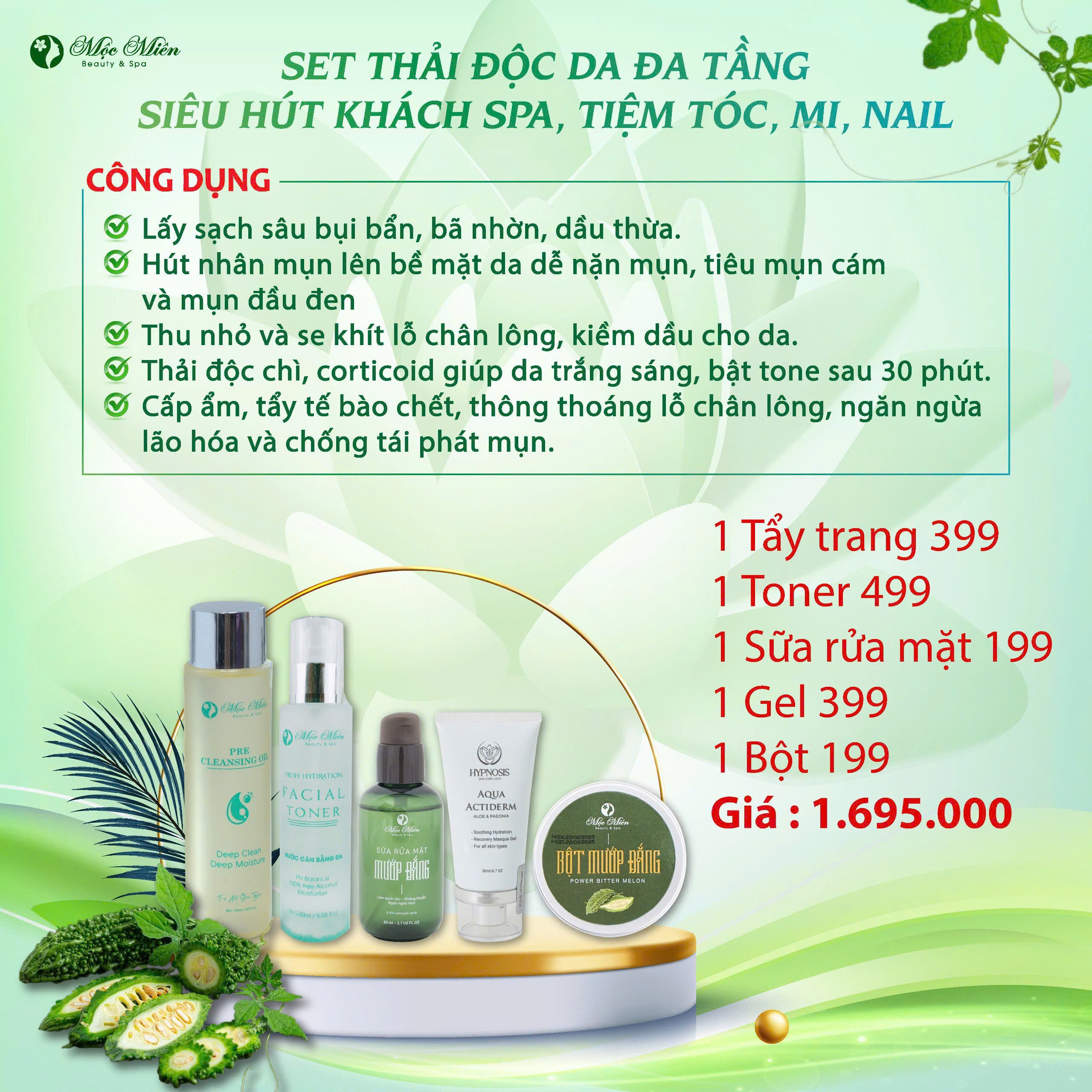 THẢI ĐỘC DA ĐA TẦNG
